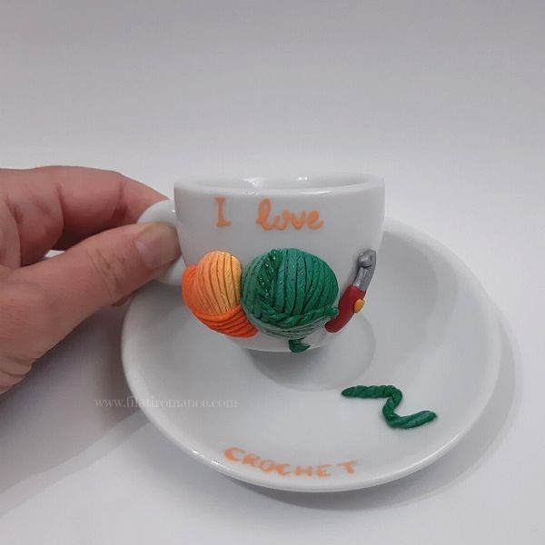 Tazzina da caffè con piattino - Amico