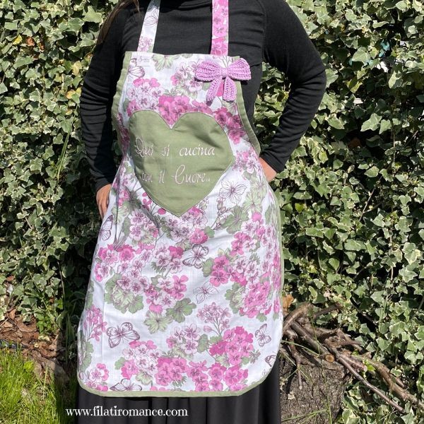 Sunm Boutique Grembiule da cucina da donna, confezione da 2