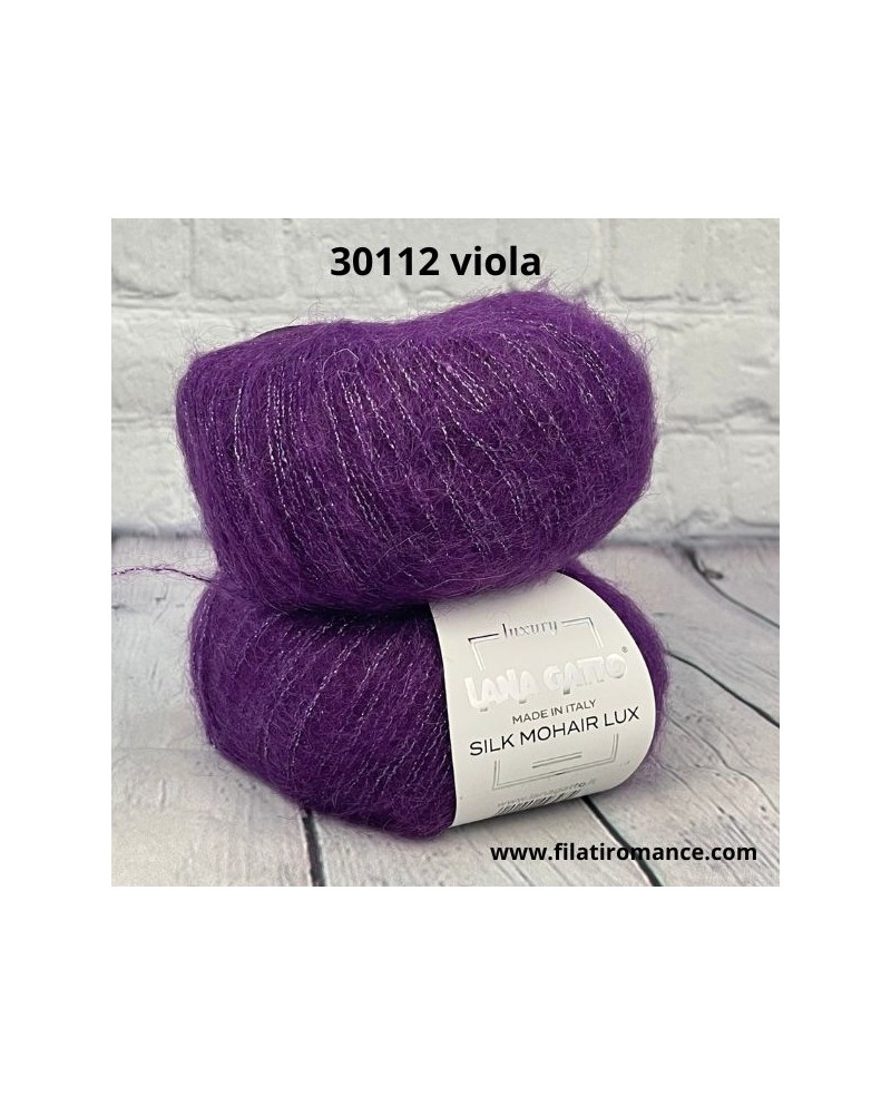 Silk Mohair Lux di Lana Gatto